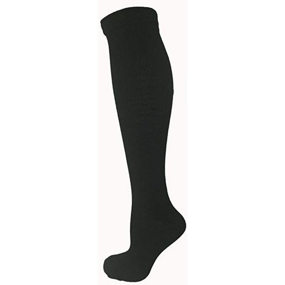 Black Small/Medium Ladies Compression Socks, One P - Picture 1 of 9